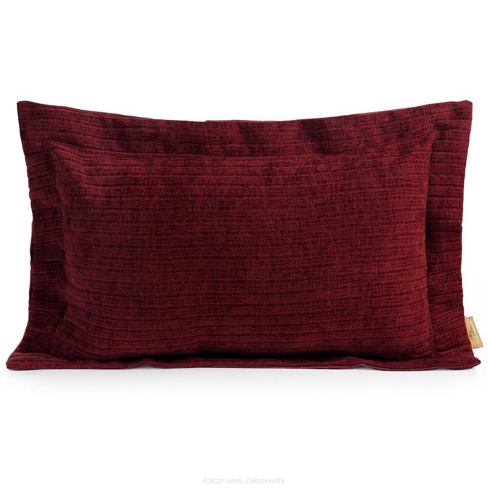 Poszewka dekoracyjna CHP 30x50 Eva Minge Eurofirany bordowy