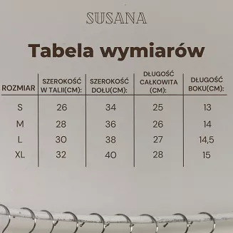 Figi damskie laserowo cięte Susana Eldar czarne