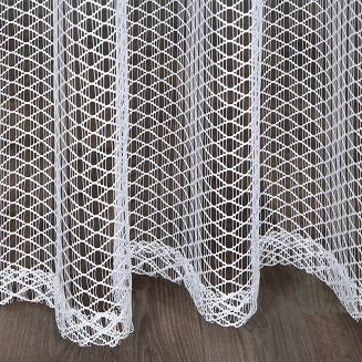 Firana gotowa na przelotkach AIDEN 140x250 Eurofirany biały