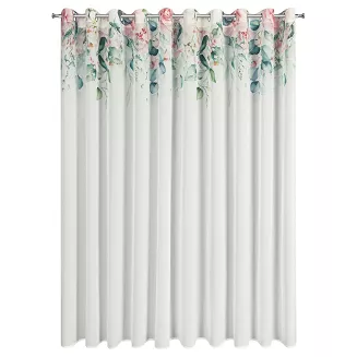 Zasłona gotowa na przelotkach ALORA 350x250 Eurofirany biały