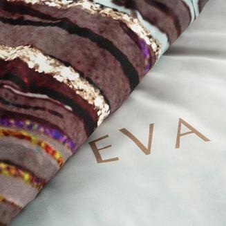 Pościel satynowa EVA 200x220 Eva Minge Eurofirany biały