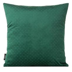 Poszewka dekoracyjna ARIADNA 45x45 Eurofirany ciemnozielony
