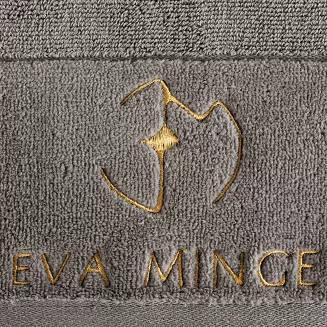 Komplet ręczników 3 cz. GAJA  Eva Minge  Eurofirany srebrny