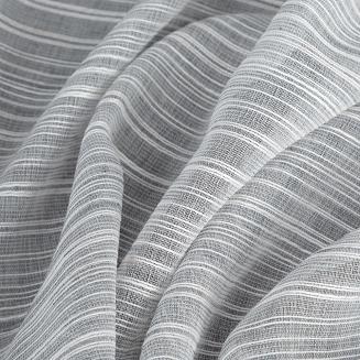 Firana gotowa na przelotkach ARIA 140x250 Eurofirany szary