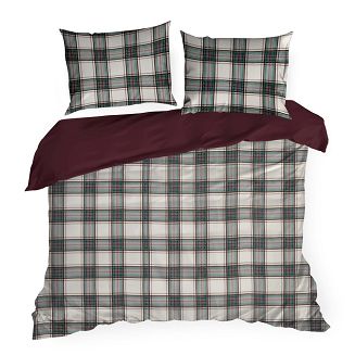 Komplet pościeli świąteczny POS 220x200 Eurofirany biały