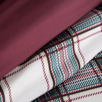 Komplet pościeli świąteczny POS 220x200 Eurofirany biały