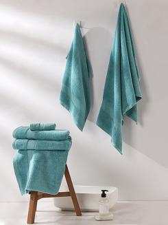 Ręcznik bawełniany Leo 70x140 lazurowy