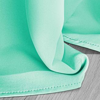 Zasłona gotowa na taśmie HOLD 140x250 zaciemniająca blackout miętowa