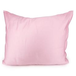 Poszewka satyna bawełniana 50x60 różowa