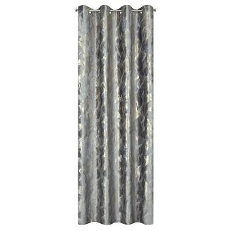 Zasłona gotowa na przelotkach MELODY 140x270 Eurofirany stalowy