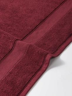 Ręcznik bawełniany Leo 100x150 bordowy