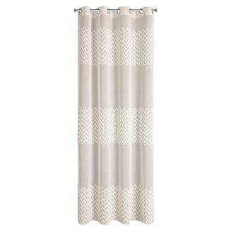 Zasłona gotowa na przelotkach ESTERI 140x250 Eurofirany beżowy