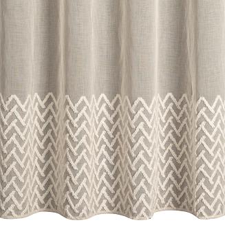 Zasłona gotowa na przelotkach ESTERI 140x250 Eurofirany beżowy