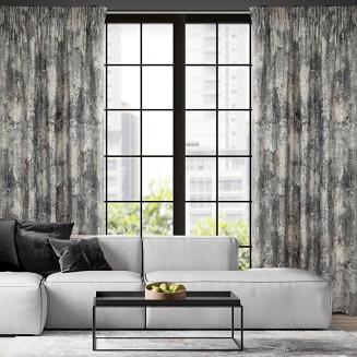 Zasłona gotowa na taśmie ESTER 140x250 Eurofirany srebrny