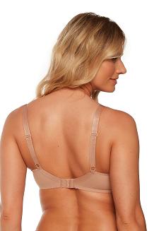 Biustonosz z koronką Soft Nike 1135 miękki mokka