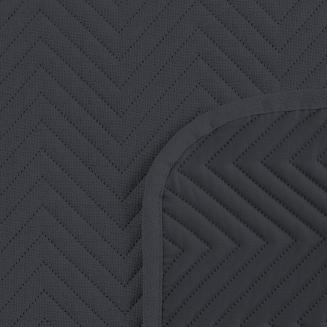 Narzuta dekoracyjna LEN 170x210 grafitowy