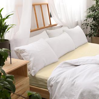 Prześcieradło jersey z gumką 80x180 Darymex ekri