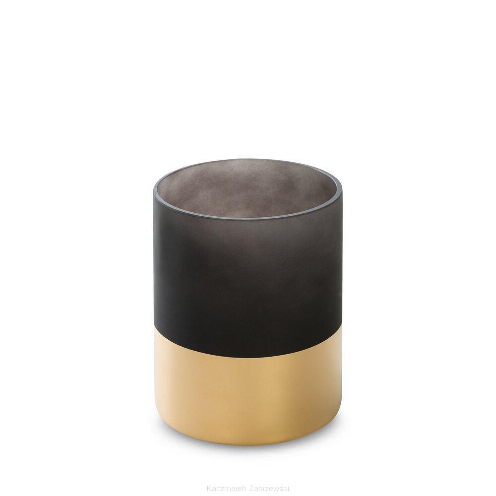 Świecznik dekoracyjny PEONIA5 Eurofirany czarny