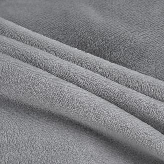 Pościel z mikrofibry MIŚ Cozy 200x220 szara