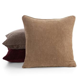 Poszewka dekoracyjna NILO 45x45 Eurofirany ciemnobrązowy