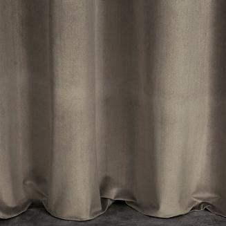 Zasłona gotowa na przelotkach ROSA 140x250 Design91 brązowy