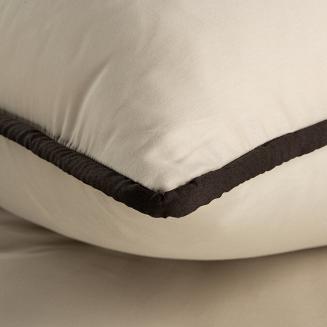 Pościel satynowa BE+BR 160x200 Eurofirany beżowy