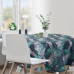 Obrus dekoracyjny GARDEN 150x150 Eurofirany granatowy