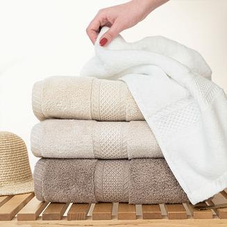 Ręcznik bawełniany RODOS 50x90 biały