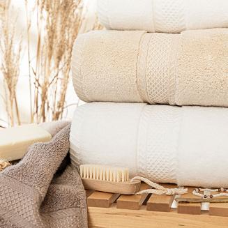 Ręcznik bawełniany RODOS 50x90 biały