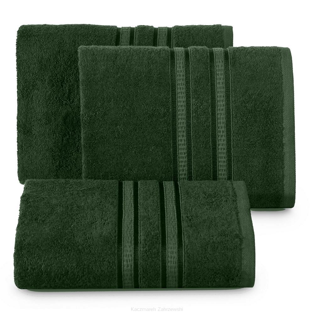 Ręcznik bawełniany MILA 70x140 Eurofirany butelkowy zielony