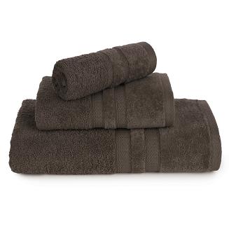 Ręcznik bawełniany PORTO 30x50 Eurofirany brązowy