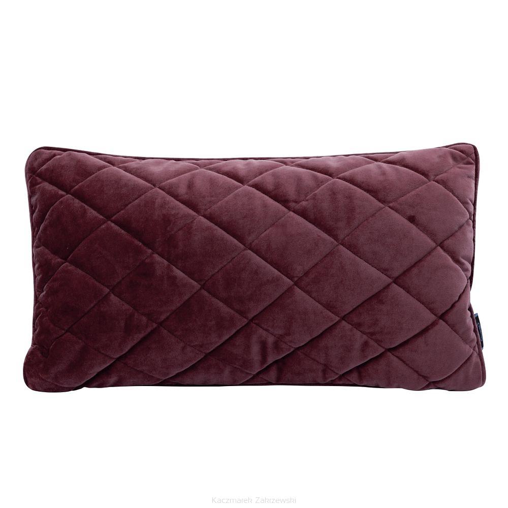 Poszewka dekoracyjna VELVET 30x50 Eurofirany bordowy