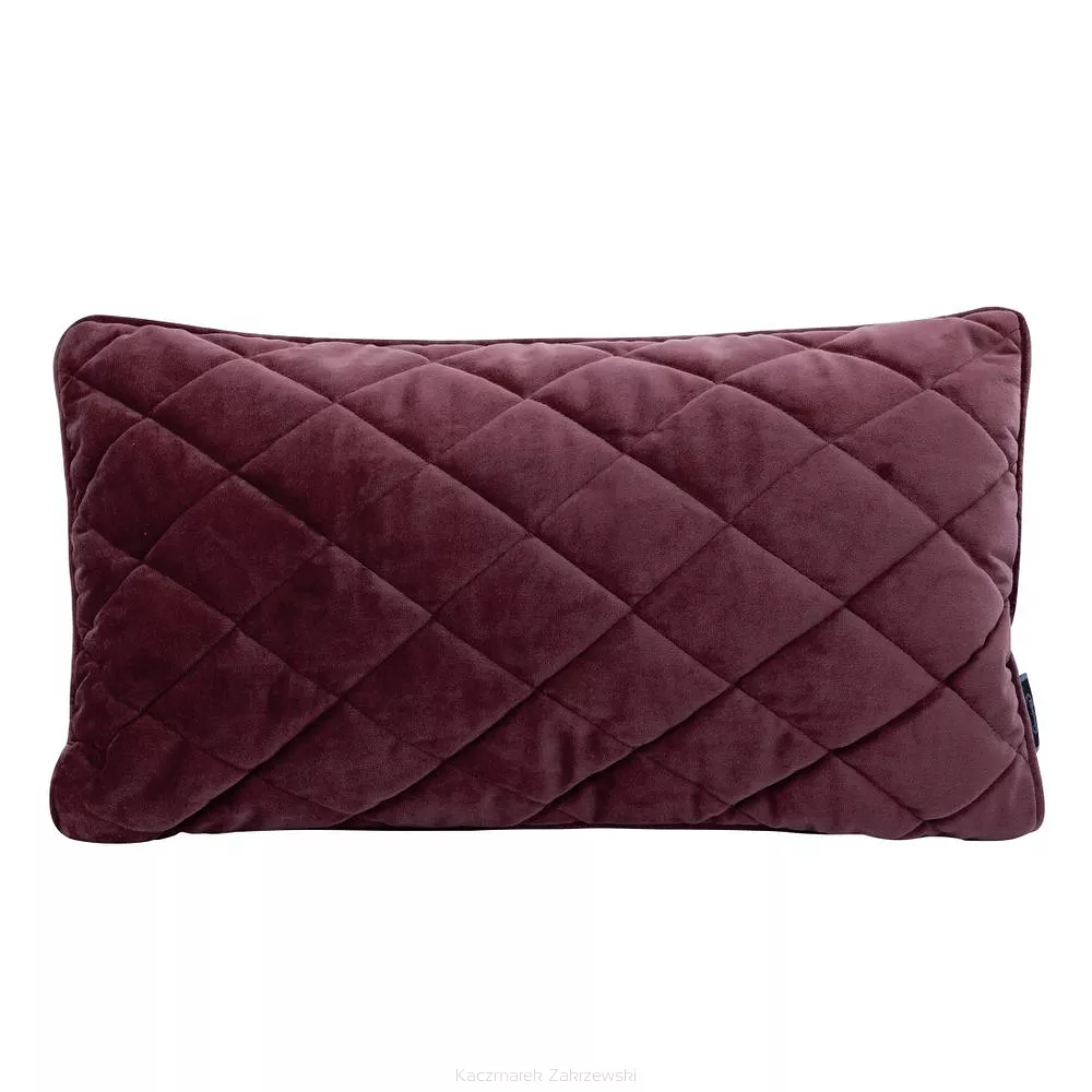 Poszewka dekoracyjna VELVET 30x50 Eurofirany bordowy