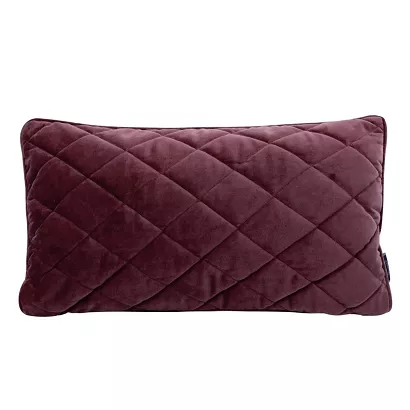 Poszewka dekoracyjna VELVET-29 30x50 Eurofirany bordowa