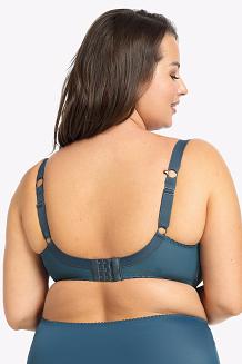 Biustonosz GAIA Semi-Soft Beatrice Maxi 949 półusztywniany granatowy