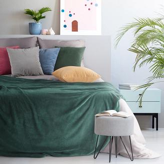 Koc narzuta SIMPLE 150x200 Eurofirany c.zielony