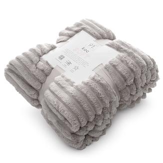 Koc narzuta SOFT 170x210 Design91 beżowy