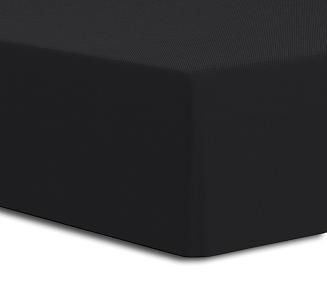 Prześcieradło jersey z elastanem z gumką 90x200 Darymex czarne