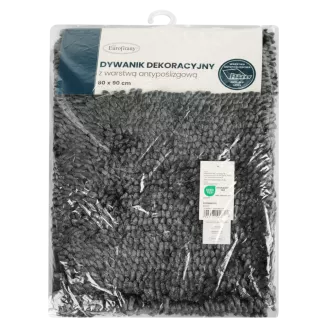 Dywanik łazienkowy SHAGGY 50x70 Eurofirany srebrny