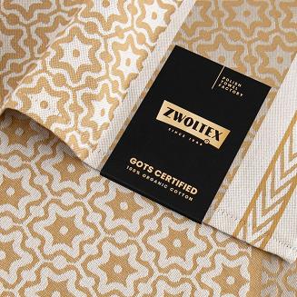 Ścierka kuchenna Marsala Gold 50x70 Zwoltex GOAT beżowa złota