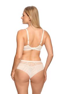 Biustonosz z koronką Semi-Soft Laila 1280 półusztywniany ecru