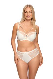 Biustonosz z koronką Semi-Soft Laila 1280 półusztywniany ecru