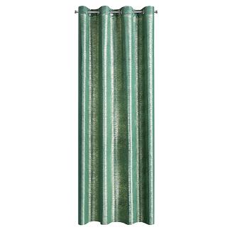 Zasłona gotowa na przelotkach MABEL 140x250 Eurofirany ciemnozielony