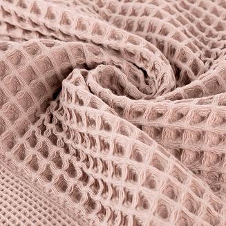 Ręcznik bawełniany gofrowany MELO 70x140 Eurofirany różowy