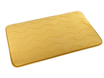 Dywanik łazienkowy SUMBA 45x75 Euromat miodowy fale