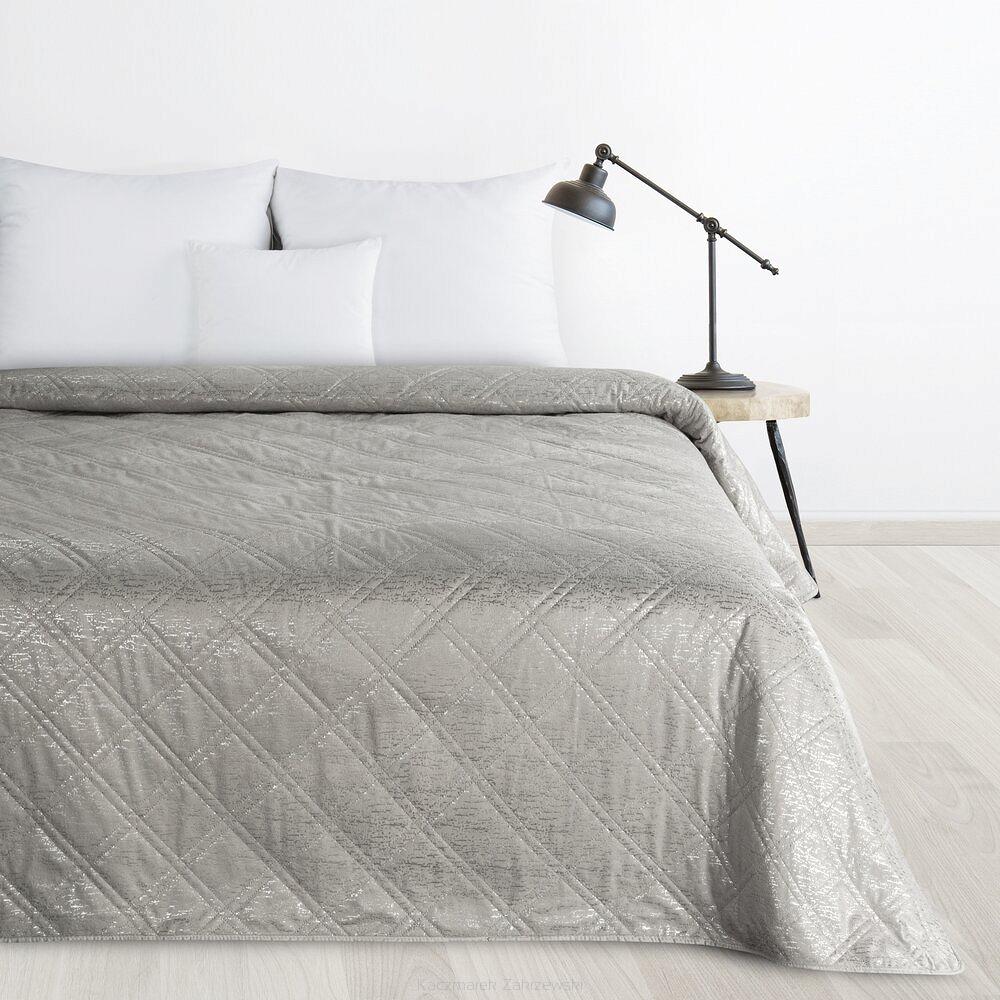 Narzuta dekoracyjna LUIZ 170x210 srebrny