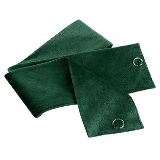 Szarfa do zasłony Velvet Soft 8x140 welurowa butelkowa zieleń