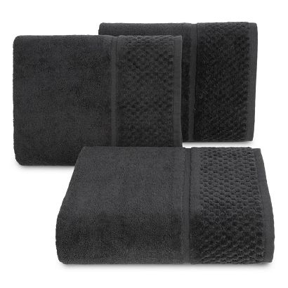Ręcznik bawełniany IBIZA 30x50 Eurofirany czarny