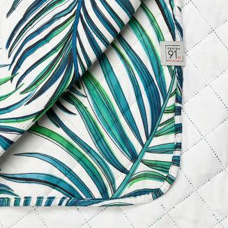 Narzuta dekoracyjna PALMS 200x220 biały