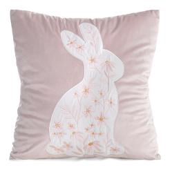 Poszewka dekoracyjna WIOSNA 45x45 Eurofirany jasnoróżowy